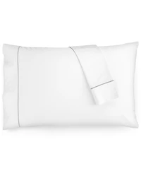 Hotel Collection Italian Percale 100% Cotton Pillowcase Pair, Standard, Exclusively at Macy's