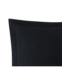 Brooklyn Loom Solid Cotton Percale 2-Pc. Duvet Cover Set, Twin Xl