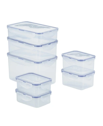Lock n Lock Easy Essentials Rectangular 14-Pc. Food Storage Container Set