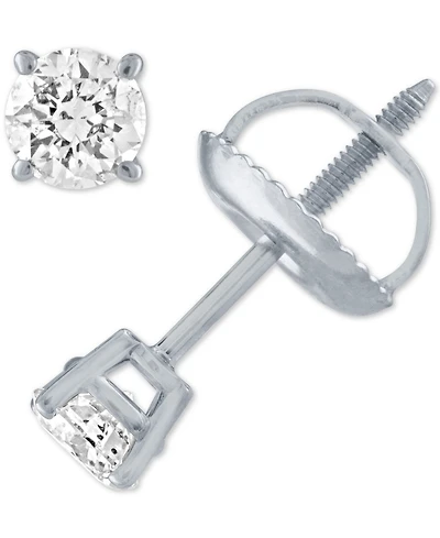 Diamond Stud Earrings (1/3 ct. t.w.) 14k White Gold or Yellow