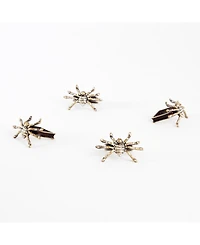 Saro Lifestyle Spider Napkin Ring, Set of 4