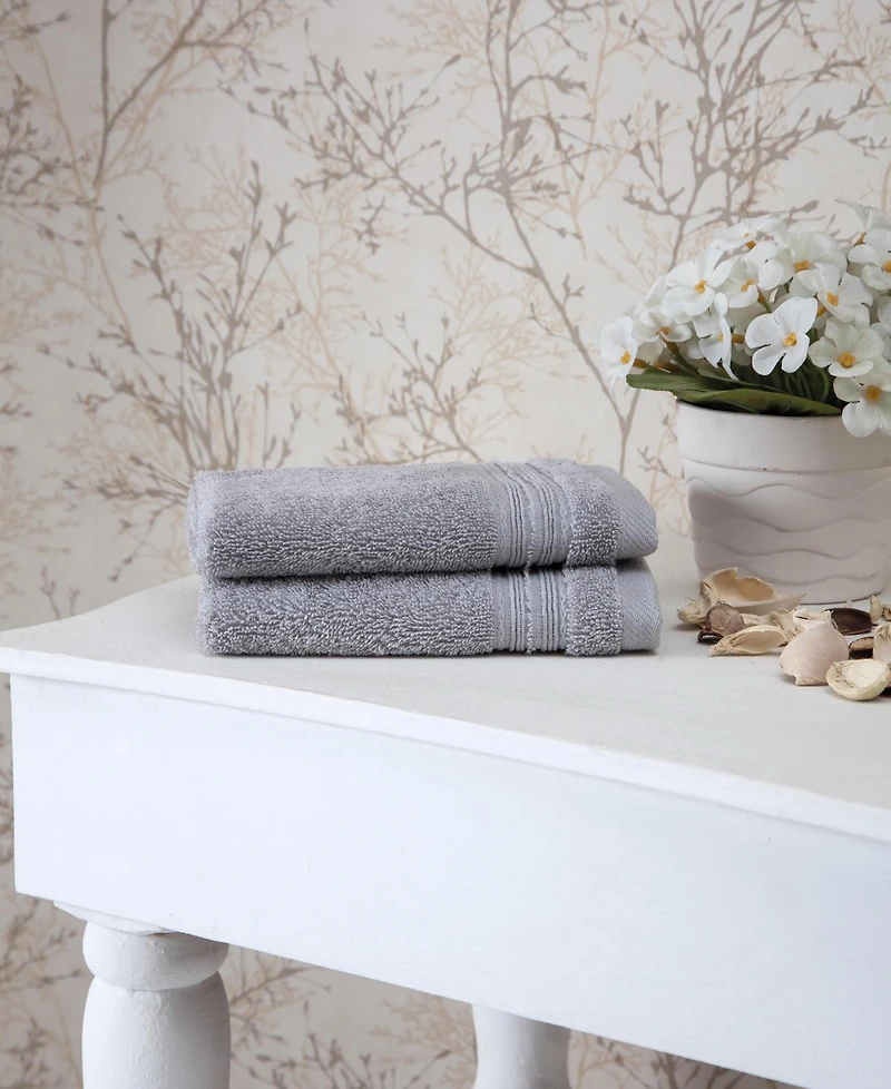 Ozan Premium Home Cascade 2-Pc. Washcloth Set