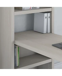 Kathy Ireland Office by Bush Furniture Echo Bookcase Desk