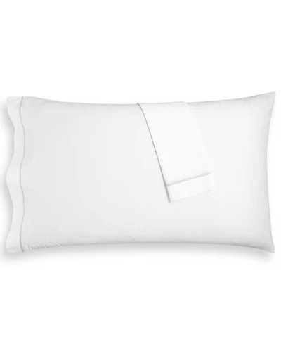 Closeout! Hotel Collection Italian Percale 100% Cotton Pillowcase Pair, Standard, Exclusively at Macy's