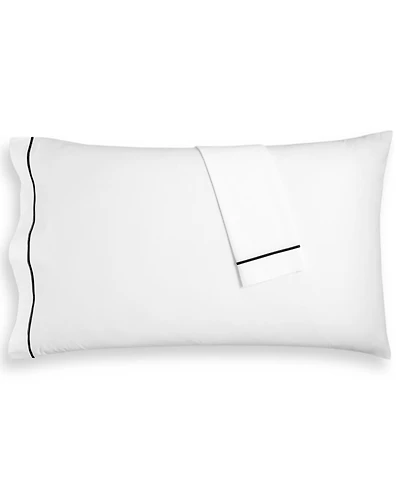 Closeout! Hotel Collection Italian Percale 100% Cotton Pillowcase Pair, King, Exclusively at Macy's