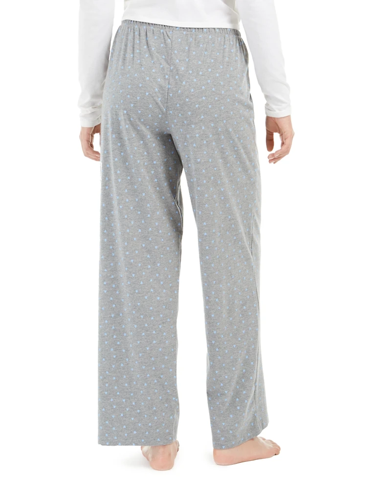 Hue Women's Sleepwell Printed Knit Pajama Pant made with Temperature Regulating Technology