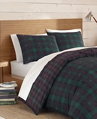 Eddie Bauer Woodland Tartan Green Comforter Set