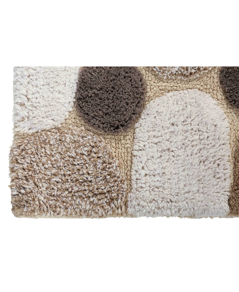 Chesapeake Pebbles Plush Bath Runner, 24" x 60"