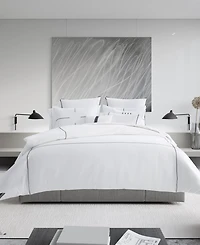 Vera Wang Zig Zag Cotton Sateen 3-Pc. Duvet Cover Set, Queen
