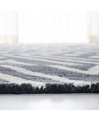 Lauren Ralph Lauren Imani Geometric Lrl6609n Slate Area Rug Collection