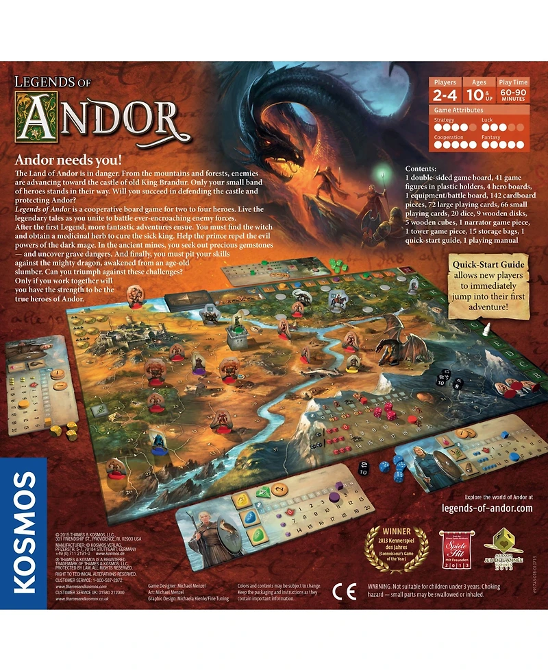 Thames & Kosmos Legends of Andor (Base Game)