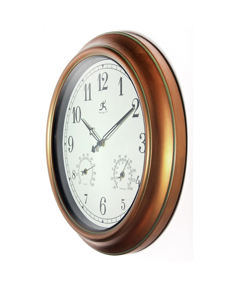 Infinity Instruments Round Wall Clock