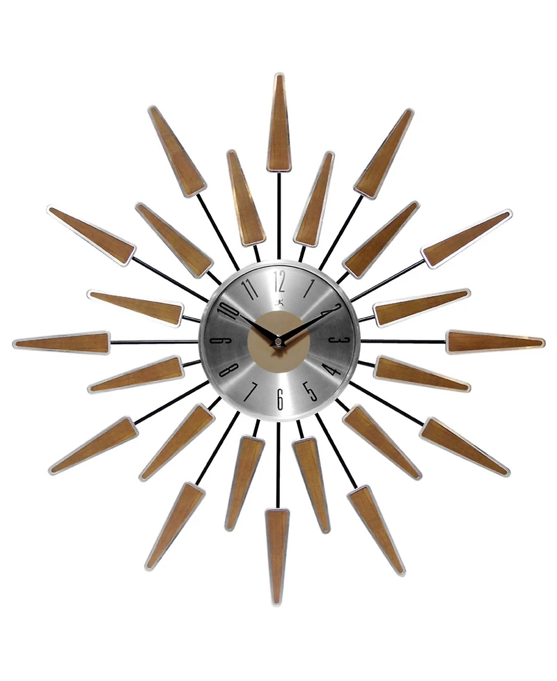 Infinity Instruments Starburst Wall Clock