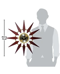 Infinity Instruments Round Wall Clock