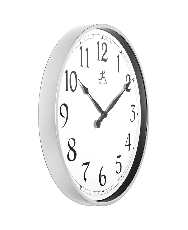 Infinity Instruments Round Wall Clock