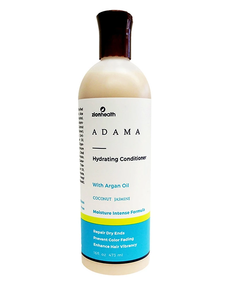 Zion Health Coconut Jasmine Hydrating Conditioner with Argan Oil, 16 oz
