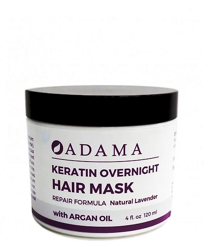 Zion Health Adama Minerals Keratin Hair Mask, Lavender with Argan Oil