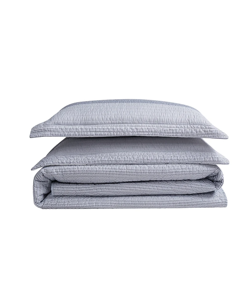 Truly Soft Multi Stripe 3-Pc. Quilt Set, Full/Queen