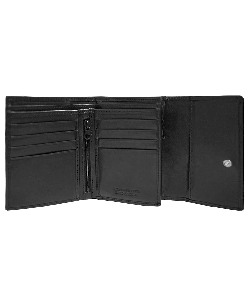 Mancini Casablanca Collection Rfid Secure Ladies Clutch Wallet
