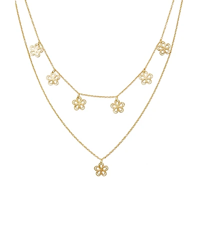 Amorcito Flower Child Layered Necklace