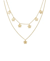 Amorcito Flower Child Layered Necklace
