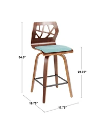 Folia Counter Stool, Set of 2