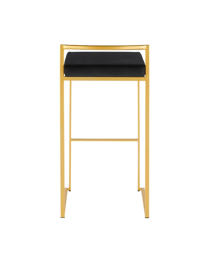 Fuji Gold Bar Stool, Set of 2