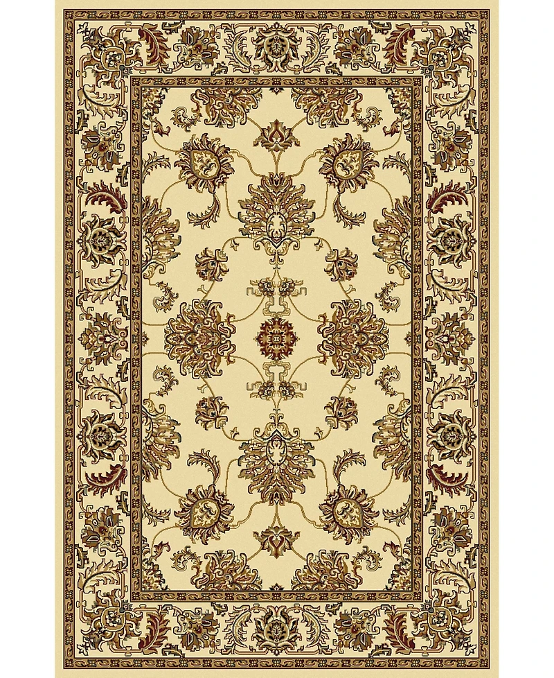 Closeout! Km Home //Ivory Navelli Ivory 7'9" x 9'6" Area Rug