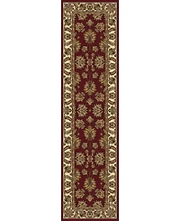 Closeout! Km Home //Burgundy Navelli Red 2'2" x 8' Runner Rug