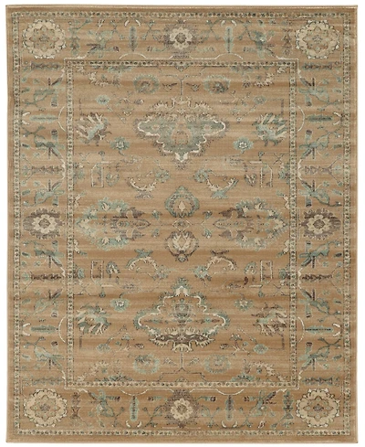 Closeout! Km Home /0011/Beige Cantu Beige 5'3" x 7'3" Area Rug