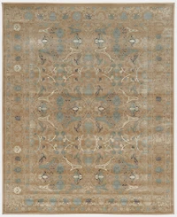 Closeout! Km Home 3564/0010/Beige Cantu Beige 3'3" x 4'11" Area Rug