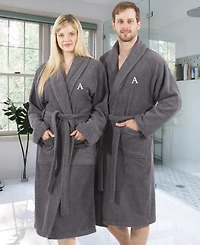 Linum Home 100% Turkish Cotton Personalized Terry Bath Robe