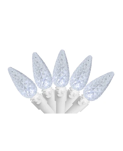 Northlight Set of 70 Pure White Led C6 Christmas Lights - White Wire