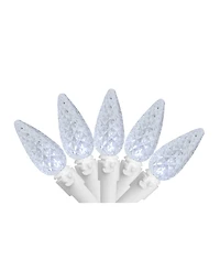 Northlight Set of 70 Pure White Led C6 Christmas Lights - White Wire
