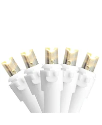 Northlight Set of Warm White Led Wide Angle Christmas Lights