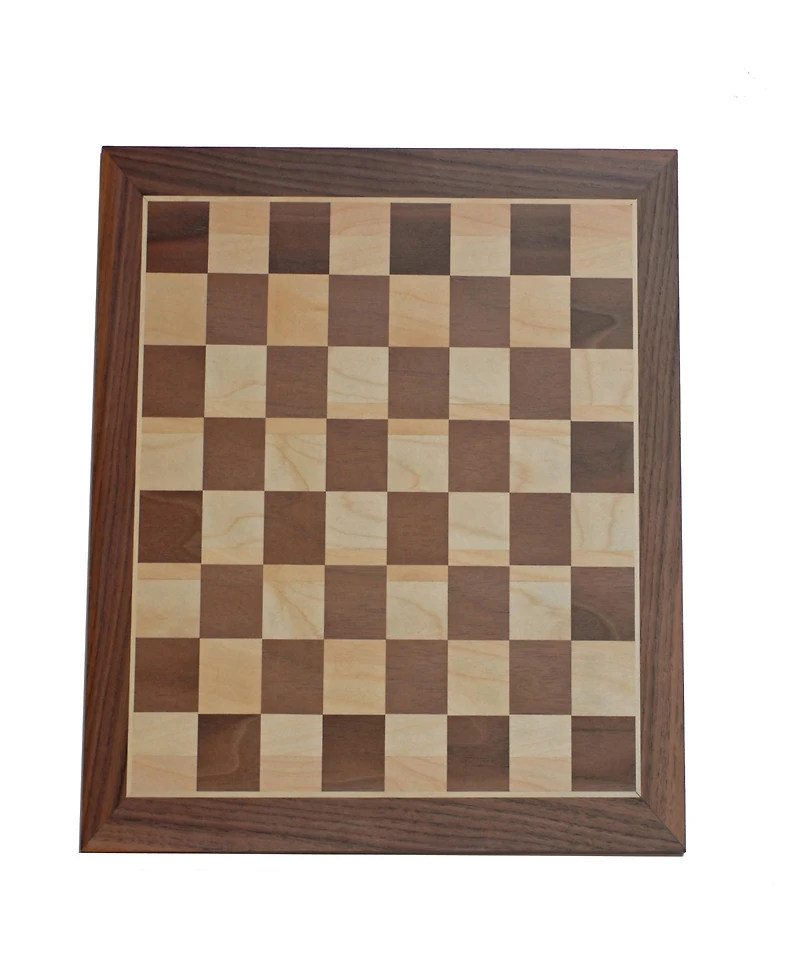 We Games Classic Staunton Wood Chess Set, Wood Board 15 in., 3.75 in. King