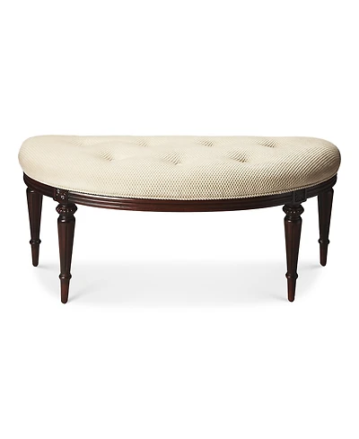 Tamara Cherry Demilune Bench