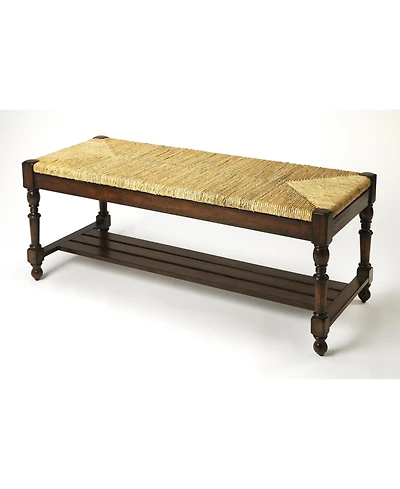 Ravello Woven Wicker Bench
