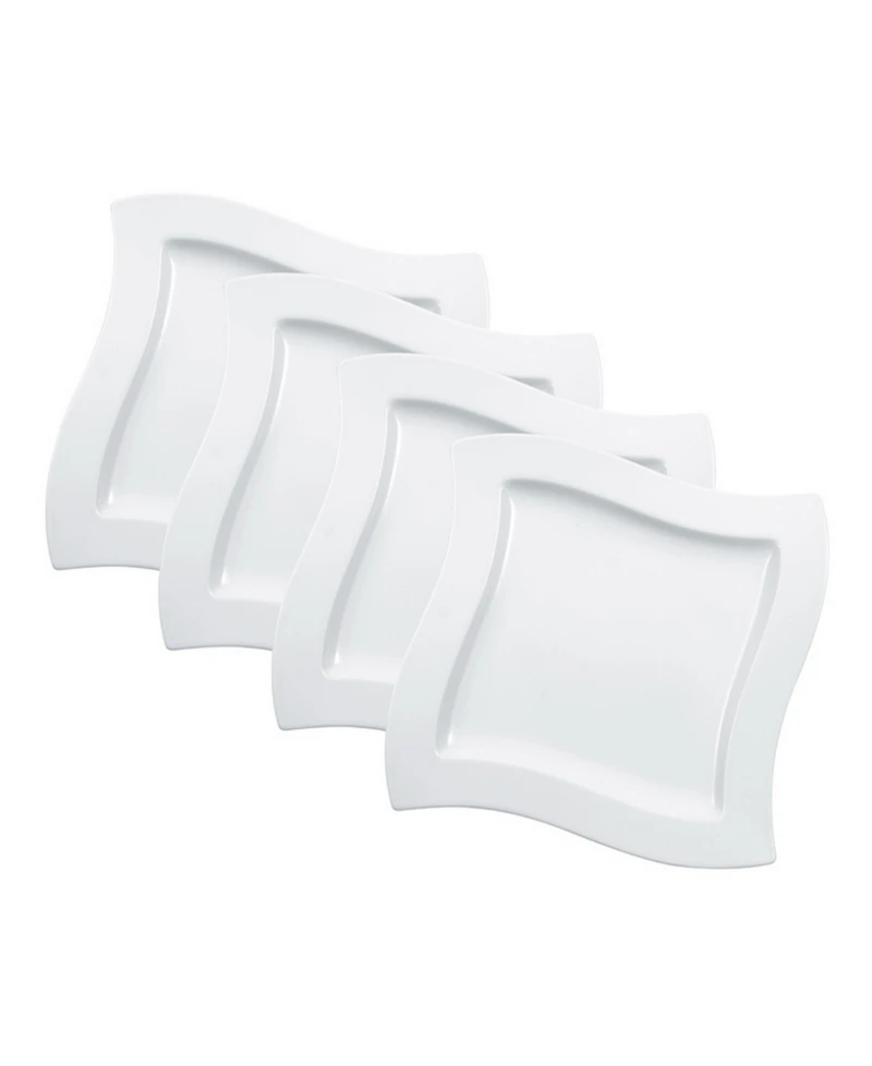 Villeroy & Boch New Wave Salad Plates, Set of 4