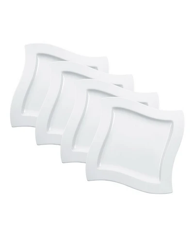 Villeroy & Boch New Wave Salad Plates, Set of 4