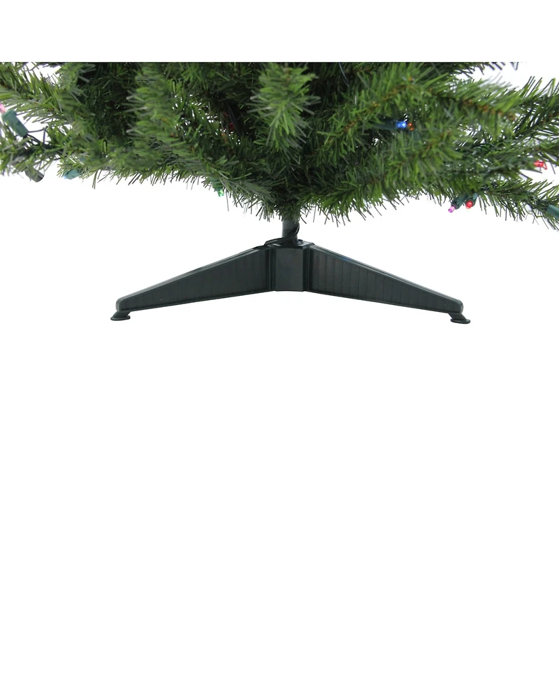 Northlight 3' Pre-Lit Led Canadian Pine Artificial Christmas Tree - Multi Lights