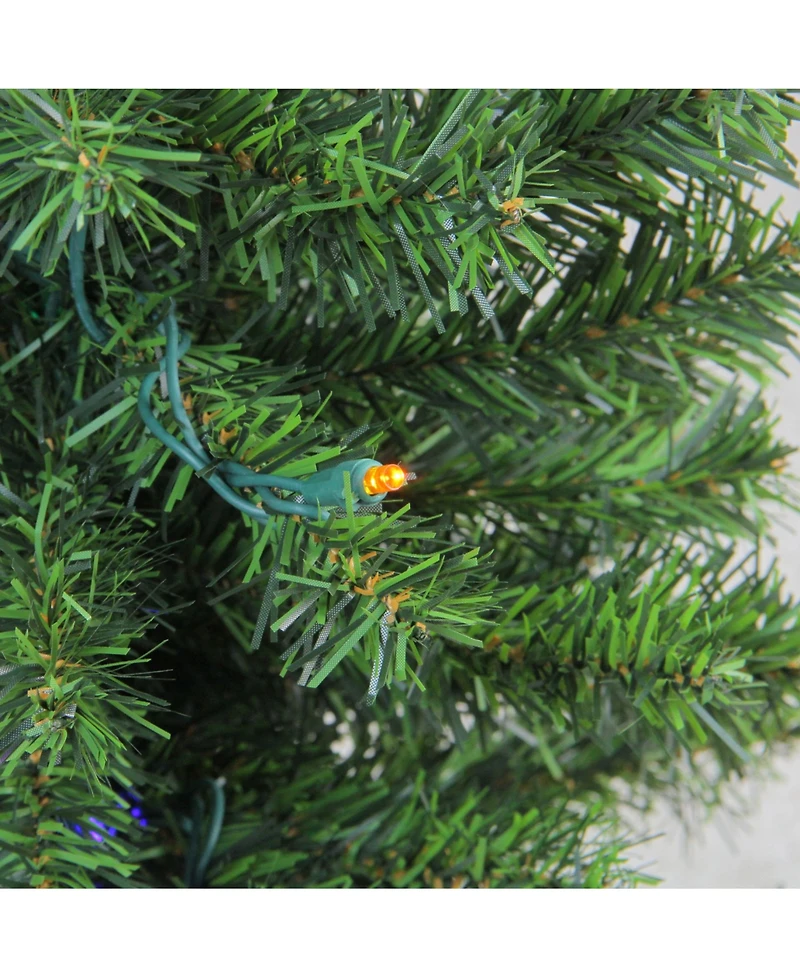 Northlight 2' Pre-Lit Led Canadian Pine Artificial Christmas Tree - Multi Lights
