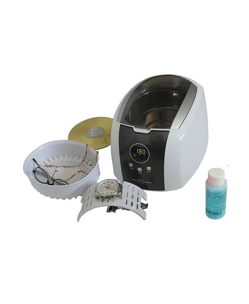 iSonic D7910B Digital Ultrasonic Cleaner for Jewelry, Eyeglasses and Watches