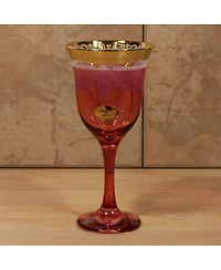 Red Goblets Set of 6