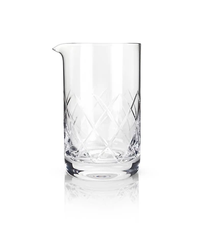 Viski Extra Large Faceted Mixing Glass