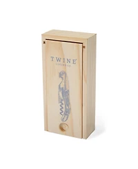 Twine Wood Double Hinged Corkscrew