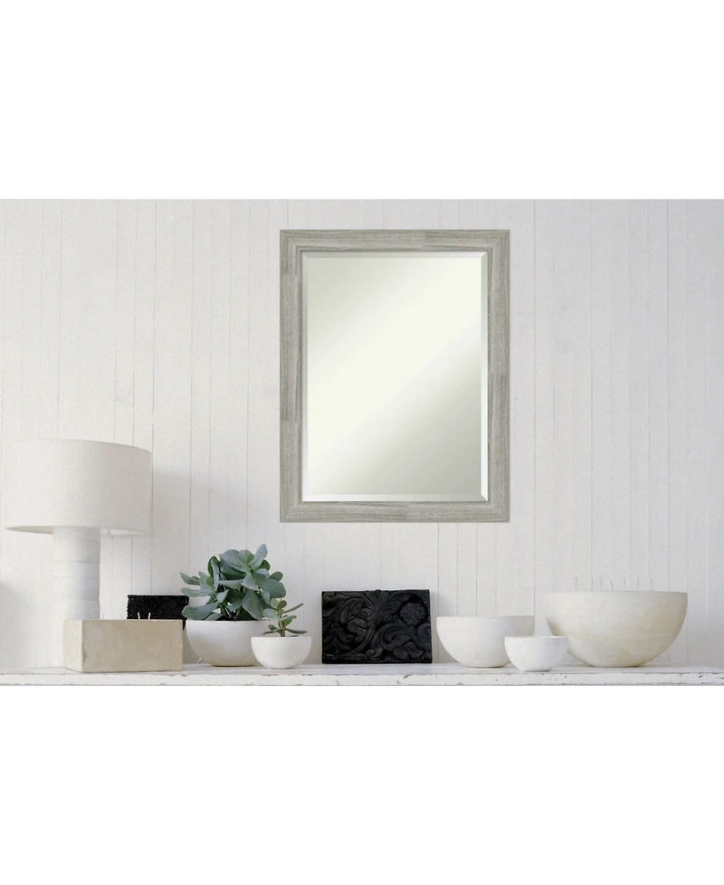 Amanti Art Dove Framed Bathroom Vanity Wall Mirror, 21.5" x 27.50"