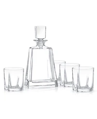 JoyJolt Luna Whiskey Decanter Set of 5