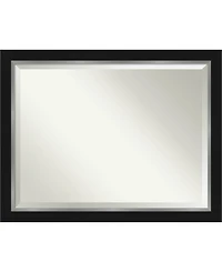 Amanti Art Eva Silver-tone Framed Bathroom Vanity Wall Mirror, 45.25" x 35.25"