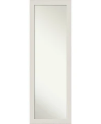 Amanti Art Rustic Plank on The Door Full Length Mirror, 17.38" x 51.38"